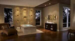 Bring the same bold style to your bathroom by creating a single statement wall with patterned tiles in a neutral hue. Stone Bathroom Archives Architecture Art Designs