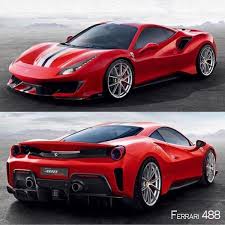 Separate layer with solids for the body color, windows, headlights, wheels etc. The Ferrari 488 Gtb Price 250000 Ferrari488 Auto Di Lusso Auto Futuristiche Auto Da Sogno