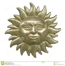 The Face Of The Sun With Clipping Path Stock Image Image Of German Germany 44028257