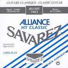 savarez 540j alliance ht classic ht classical guitar strings full set