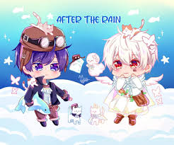 after the rain イラスト