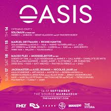 Morocco S Oasis Festival Releases Final Lineup Announces Day By Day Schedule