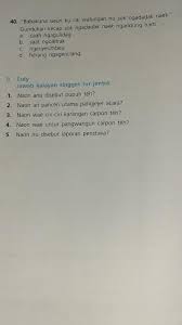 Lembar soal pilihan ganda mata pelajaran basa sunda soal ulangan tengah semseter tentang wawancara kelas : Contoh Soal Guguritan Bahasa Sunda Gaya Modis