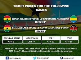 Afcon 2019 qualifiers ghana vs kenya ghana 1 kenya 0. Afcon 2019 Ticket Prices For Ghana Kenya Announced