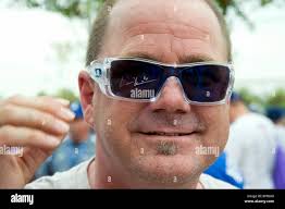 Los angeles dodgers fan hi-res stock photography and images