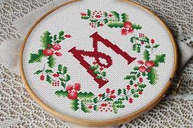 Maybe you would like to learn more about one of these? Botanical Design Baby Announcement Personalized Cross Stitch Pattern Christmas Flower Wreath Alphabet Christmas Flower Monogram I Calligraphy Visual Arts