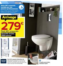 Tiges et ecrous pour fixation de la cuvette wc. Offre Pack Wc Suspendu Solido Bau Air Grohe Chez Castorama