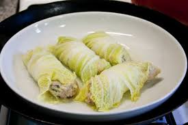 Napa Cabbage Rolls Mince Recipes Chinese Cabbage Cabbage Rolls