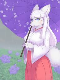 shiro kitsune by 3circle -- Fur Affinity [dot] net