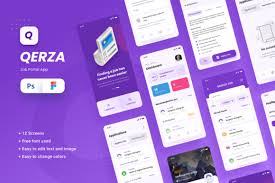 Just download the file, add there the image of your design work, and show it to your customer. Job Portal Ios App Design Ui Figma Psd Graphic By Peterdraw Creative Fabrica