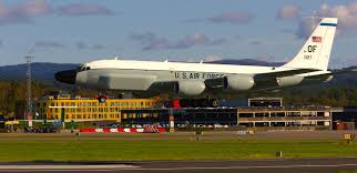 Snoop 55” Boeing TC135 Stratolifter 62-4129 in the circuit, and Western Global B747-400F N344KD in from Ramstein yesterday at Mildenhall. Many F15/F35's in to Lakenheath but cloud base was too low to