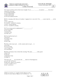 Academia „ștefan cel mare a ministerului afacerilor interne îți oferă această oportunitate. Test Engleza Academia De Politie