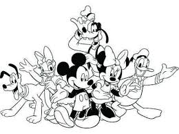 Mickey Friends Christmas Coloring Page Disney Family Mickey Coloring Pages Disney Coloring Sheets Mickey Mouse Coloring Pages