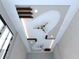 Elegant pop ceiling ghar360 ghar360. Pop Ceiling Design For Hall With 2 Fans New Blog Wallpapers Simple False Ceiling Design Ceiling Design Modern Pop False Ceiling Design