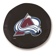 Sports teams in the united states. Colorado Tire Cover W Avalanche Logo Black Vinyl