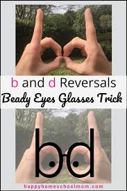 Free Letter Reversal Trick Mr Beady Eyes Glasses Free Homeschool Deals C