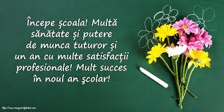 Cu ocazia zilei de nastere noi iti dorim tot binele din lume si mult succes in toate! Felicitari Primul ClopoÈel Incepe Ècoala Mult Succes In Noul An Scolar Mesajeurarifelicitari Com