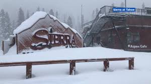 Maybe you would like to learn more about one of these? Video February Storm Dumps Snow On Sierra At Tahoe Abc7 San Francisco