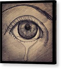 There are 213 crying eyes drawing for sale on etsy, and they cost $16.35 on average. Drawing Eye Crying Bored Sad Acrylic Print By Rose Rosello