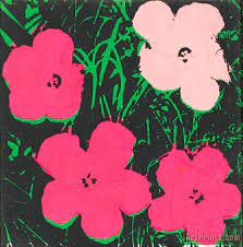 From the edition of 95 framed with plexiglass: Andy Warhol Flowers Painting Flowers Print For Sale