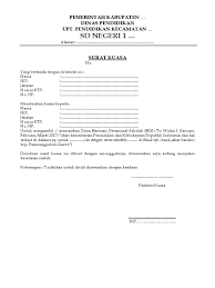 Demikian penjelasan mengenai contoh surat kuasa. Contoh Surat Kuasa Pengambilan Dana Bos