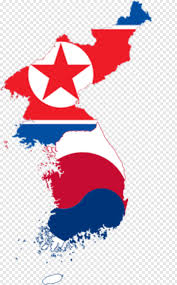 Find & download free graphic resources for korea. South Korea Flag North Korea Flag Map Hd Png Download 287x463 1001363 Png Image Pngjoy