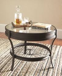 Jason Industrial Coffee Table Macys Com Round Glass Coffee Table Coffee Table Round Coffee Table