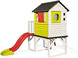 Smoby Casa Casita De La Playa Con Tobogan 2 6 X 1 6 X 1 97 M 810800 Amazon Es Juguetes Y Juegos Casitas Toboganes Casitas Infantiles