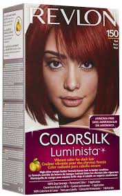 revlon colorsilk luminista permanent hair color light red