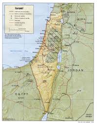 West bank and gaza strip political map. West Bank And Gaza Maps Perry Castaneda Map Collection Ut Library Online