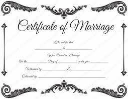 Blank Marriage Certificate Template 2 Professional Templates Marriage Certificate Wedding Certificate Certificate Templates