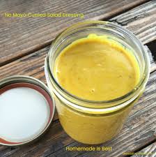 Homemade No Mayo Curried Salad Dressing Avocado Runners