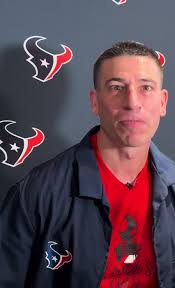 Houston Texans Special Teams Coach Jumping Up and Down Playoff