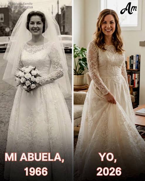 Decidí llevar el vestido de novia de mi abuela en homenaje a ella – pero al  arreglarlo, hallé una nota oculta que me reveló una verdad desgarradora  sobre mis padres. Fui criada