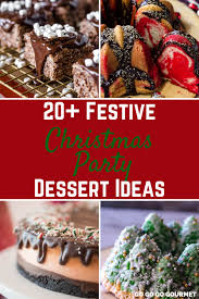 99 best christmas desserts that are just as gorgeous as they are decadent. Christmas Desserts 20 Christmas Party Dessert Ideas