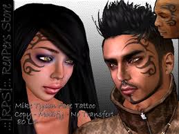 See pictures and shop the latest fashion and style trends of mike tyson, including mike tyson wearing tribal tattoo and more. Second Life Marketplace Rps Mike Tyson Face Tattoo Package