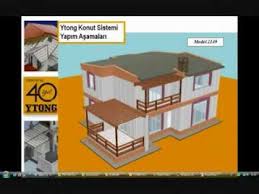100 m2 eve kaç tuğla briket bims gazbeton ytong gider. Ytong Ev Youtube