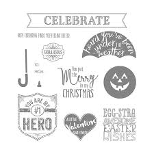 My Hero Simply Stamps Stamp Set Umbrella Cards