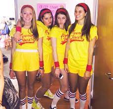 Dodgeball Movie Theme Cute Couple Halloween Costumes Halloween Costumes Friends Movie Themed Costumes