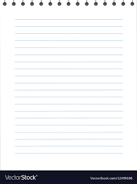 Click on line and paragraph spacing, which can be found in the paragraph group of the home tab. Blank Lined Paper Yomor