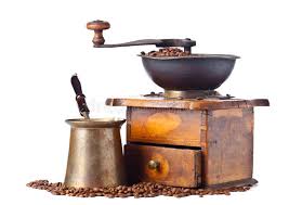 This is a top of the line coffee maker with grinder, and you can tell just from the bells and whistles. Old Coffee Grinder Coffee Maker And Coffee Beans Stock Photo Image Of Beans Wooden 101080350