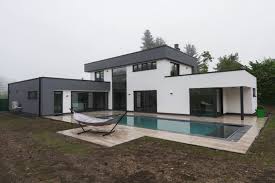 Piscine En Belgique Construction Maison Maison Contemporaine Plan Maison Contemporaine