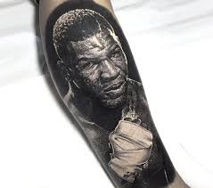 Nicknamed iron mike and kid dynamite in his early career, and later known as the baddest man on the planet, tyson is considered one of the best heavyweight boxers of all time. Mike Tyson Tattoo By Steve Butcher Photo 18322