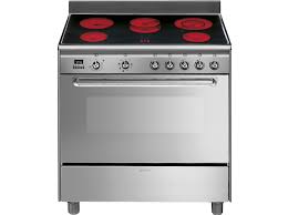 Smeg Scd 90 Cmx 9 Elektroherd Eek A Glaskeramikkochfeld 115 Liter 08017709217532 Kategorie Haushalt Bad Backen Koche Standherd Herd Edelstahlofen