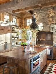 Cuisine En Bois Massif Cuisine Scandinave Cuisine Plan De Travail Bois Plan De Travail Bois Massif Rustic Kitchen Rustic Kitchen Design Home Decor Kitchen
