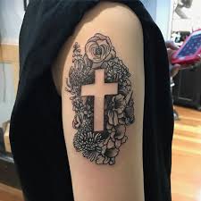 Vine tattoos tatoos cross tattoos flower tattoo designs flower tattoos religious tattoos celtic heart get a tattoo tatting. Cross Tattoos Designs For Men And Women Flowertattooideas Com