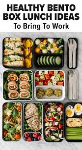 Healthy Bento Box Lunch Ideas For Kids Adults Lunch Recipes Healthy Easy Healthy Lunch Recipes Healthy Lunch Meal Prep