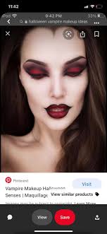 Hi :) I'm new to make up, but want to try a horror-look for my local goth  Halloween party (the picture is what I want to try, since I don't need any