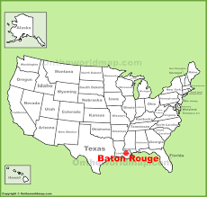 Check out our map of baton rouge to find your way to downtown baton rouge, the garden district, the baton rouge metropolitan airport, and other places in . Baton Rouge Location On The U S Map