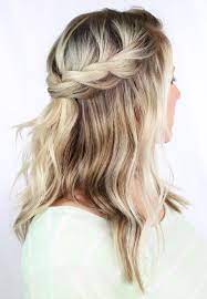 Tuto Coiffure Cheveux Mi Long Avec Tresse En Couronne Easy Hairstyles Hair Styles Easy Hairstyles For Medium Hair